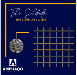 Tela Soldada Nervurada Gerdau Q92